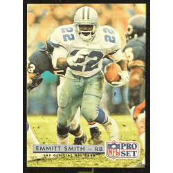 Emmitt Smith 1992 Pro Set 150