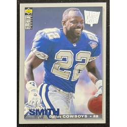 Emmitt Smith 1995 Collector's Choice Player's Club 234