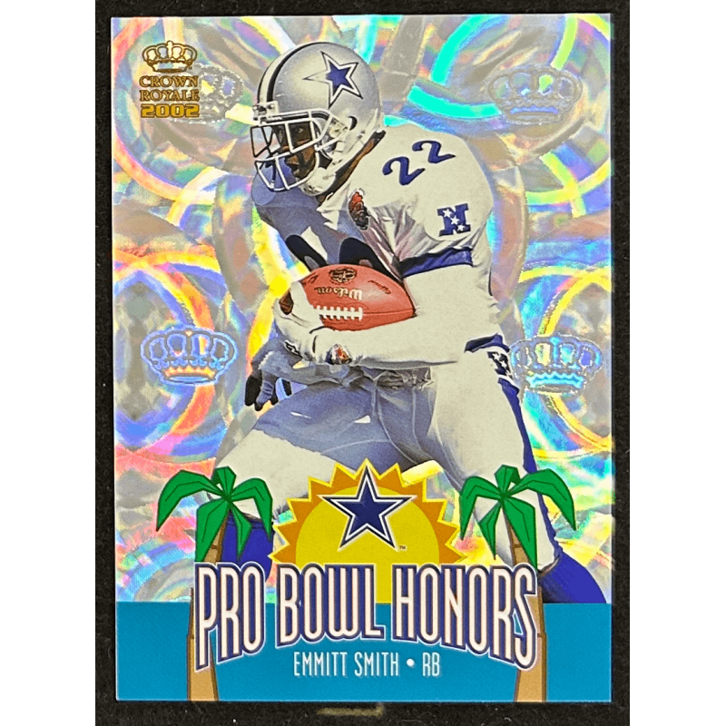 Emmitt Smith 2002 Crown Royale Pro Bowl Honors 3