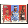 LeBron James / Anthony / Wade 2003-04 Fleer Tradition trio rookie