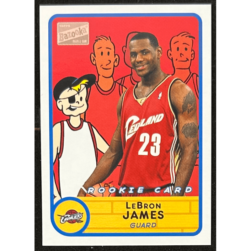 LeBron James 2003-04 Topps Bazooka rookie - 276