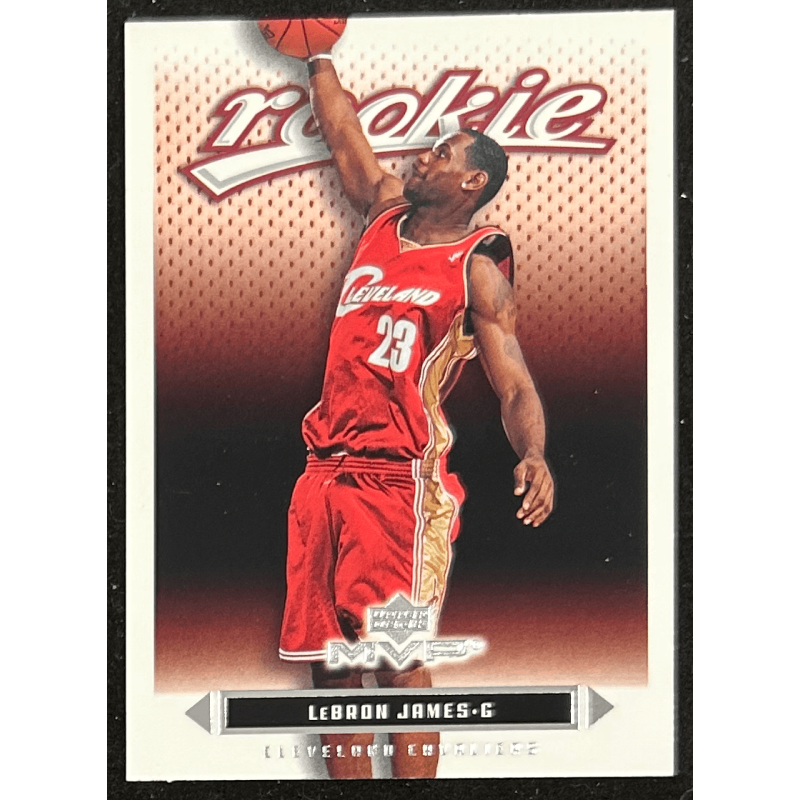 LeBron James 2003-04 Upper Deck MVP rookie - 201