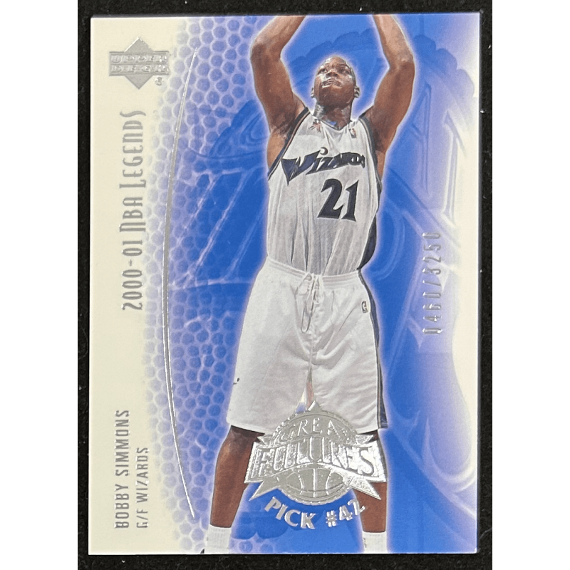 Bobby Simmons 2001-02 Upper Deck Legends rookie 0460/3250