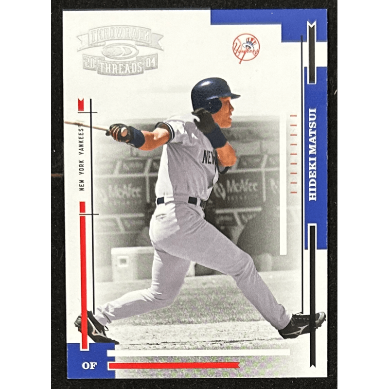 Hideki Matsui 2004 Throwback Threads 135