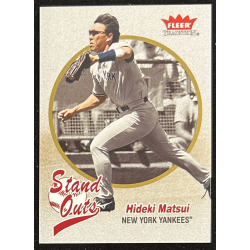 Hideki Matsui 2004 Fleer Tradition stand outs - 459