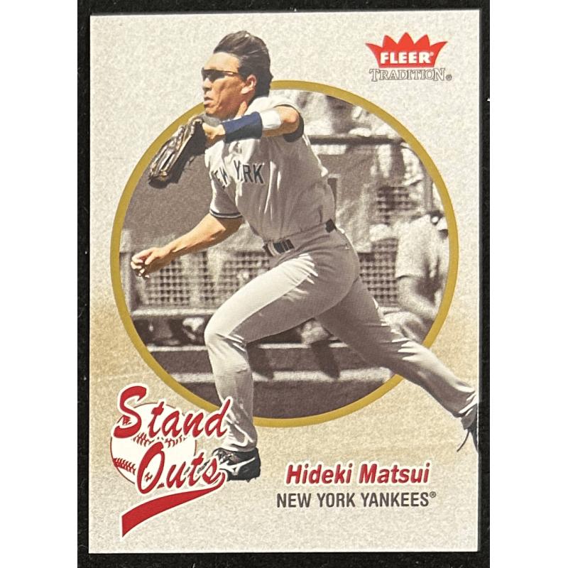 Hideki Matsui 2004 Fleer Tradition stand outs - 459