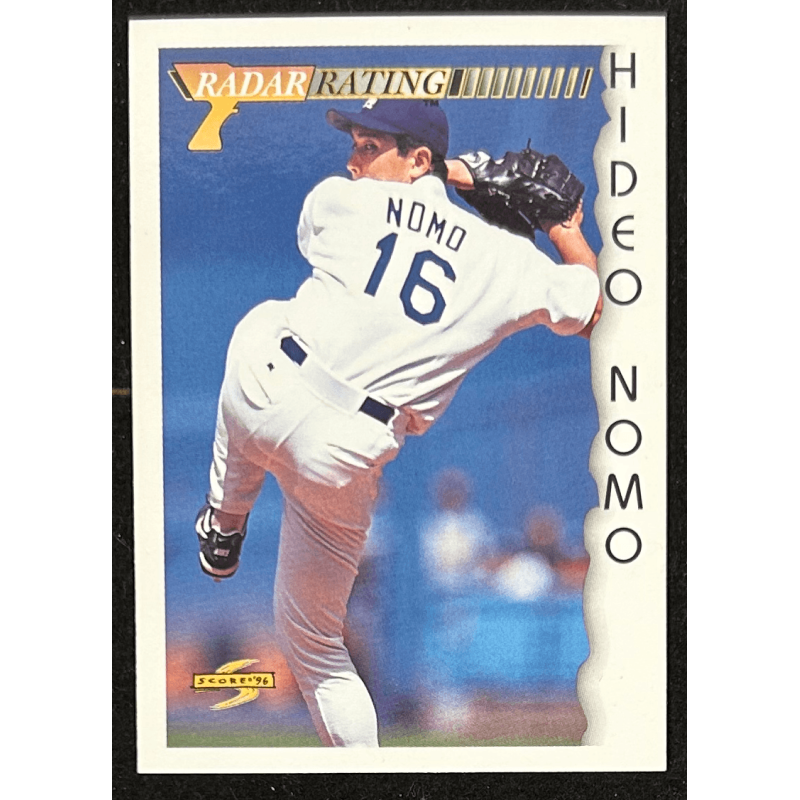 Hideo Nomo 1996 Score radar rating - 195