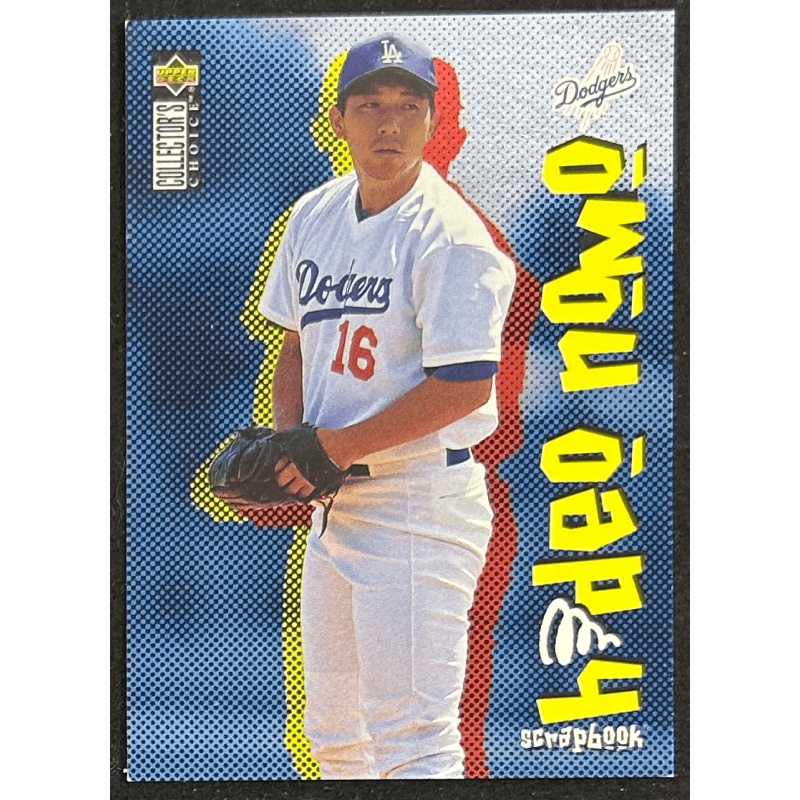 Hideo Nomo 1996 Collector's Choice Nomo Scrapbook 1