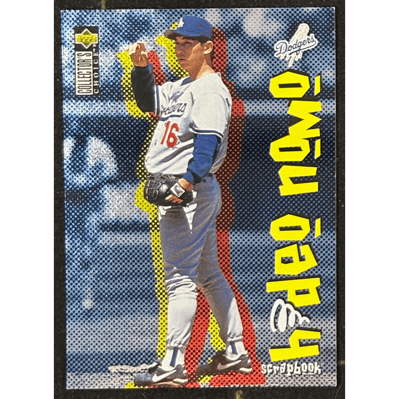 Hideo Nomo 1996 Collector's Choice Nomo Scrapbook 2