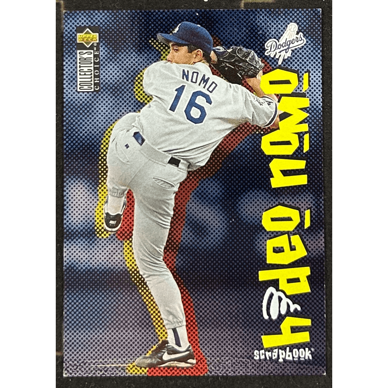 Hideo Nomo 1996 Collector's Choice Nomo Scrapbook 3