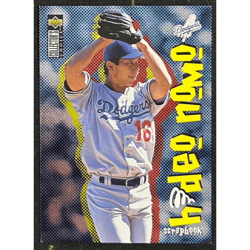 Hideo Nomo 1996 Collector's Choice Nomo Scrapbook 4