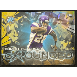 Adrian Peterson 2024 Topps composite resurgence Grounded 09/50