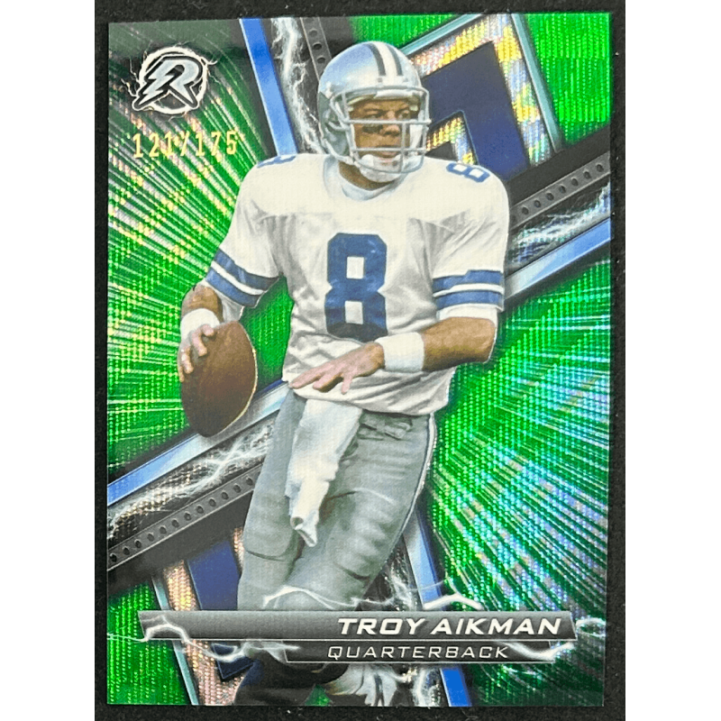 Troy Aikman 2024 Topps composite resurgence green 121/175