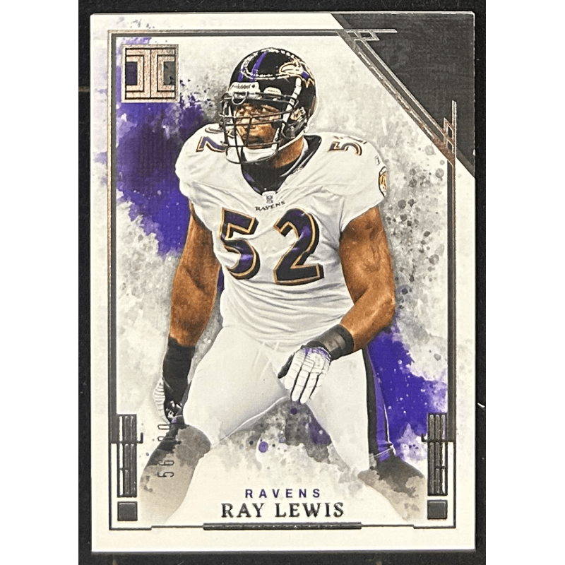 Ray Lewis 2025 Panini Impeccable 56/80