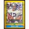 Roger Staubach 2024 Topps chrome 1974 gold refractor 20/50