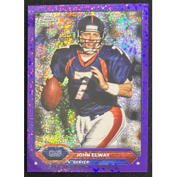 John Elway 2024 Topps chrome composite Purple Speckle 024/250