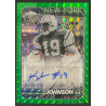 Keyshawn Johnson 2024 Topps chrome green geometric autogrph 15/99