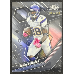 Adrian Peterson 2024 Topps composite chrome black 086/199