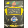 Paul Pierce 2008-09 UD Black All-Star Autographs Gold 3/6 - misscut