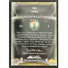 Paul Pierce 2008-09 UD Black All-Star Autographs Gold 3/6 - misscut