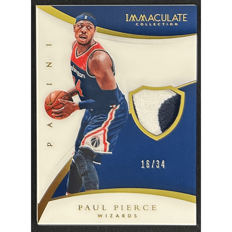 Paul Pierce 2014-15 Immaculate Collection Patches 16/34