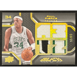 Paul Pierce 2008-09 UD Black Gold quad patches 13/15