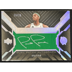 Paul Pierce / Vince Carter 2007-08 UD Black dual Patch Autographs 13/15