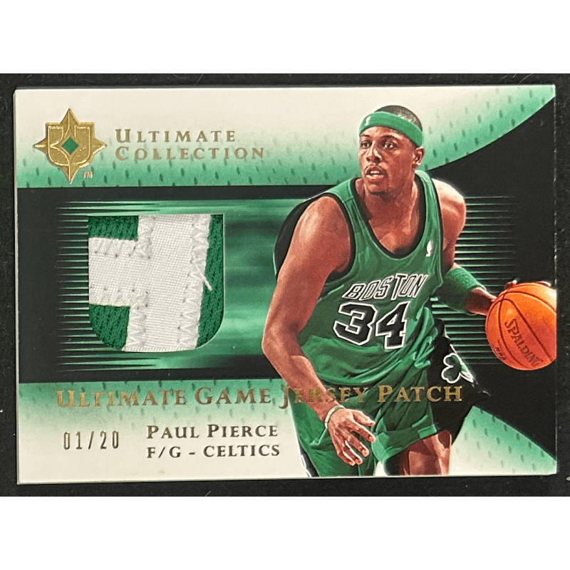 Paul Pierce 2005-06 UD Ultimate collection ultimate patch 01/20