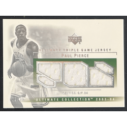 Paul Pierce 2003-04 Ultimate Collection triple Jersey 21/25