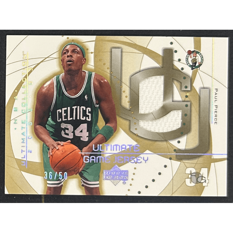 Paul Pierce 2002-03 Ultimate Collection Jerseys Gold 36/50