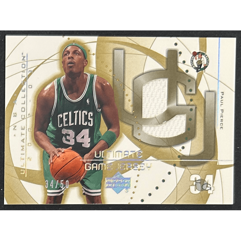 Paul Pierce 2002-03 Ultimate Collection Jerseys Gold 34/50