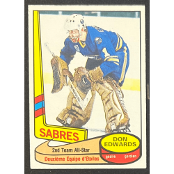 DON EDWARDS 1980-81 O-Pee-Chee AS2 92