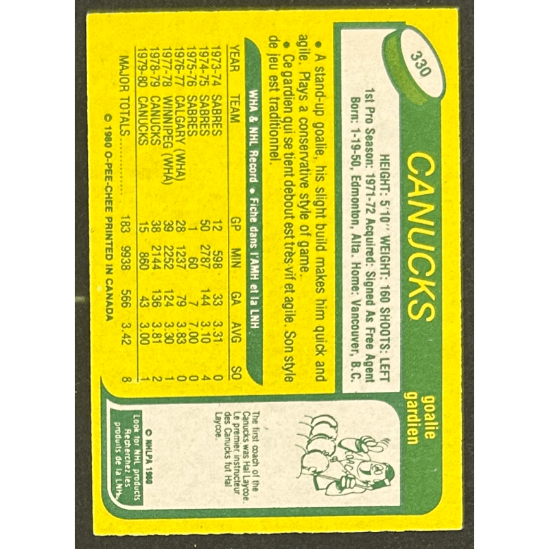 GLEN HANLON 1980-81 O-Pee-Chee 141