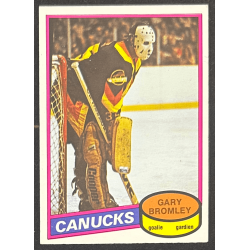 GARY BROMLEY 1980-81 O-Pee-Chee UER/Photo is Curt Ridley 330