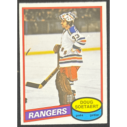 DOUG SOETAERT 1980-81 O-Pee-Chee rookie 324