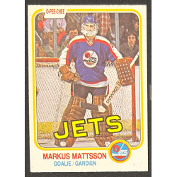 MARKUS MATTSSON 1981-82 O-Pee-Chee 374