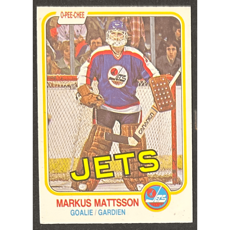 MARKUS MATTSSON 1981-82 O-Pee-Chee 374