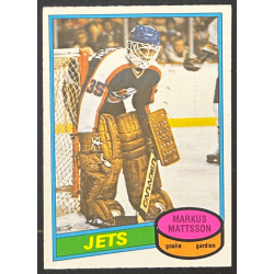MARKUS MATTSSON 1980-81 O-Pee-Chee rookie 394
