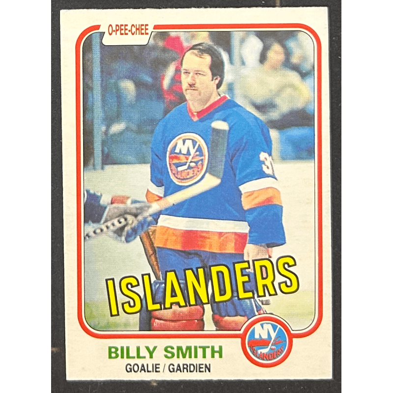 BILLY SMITH 1981-82 O-Pee-Chee 207