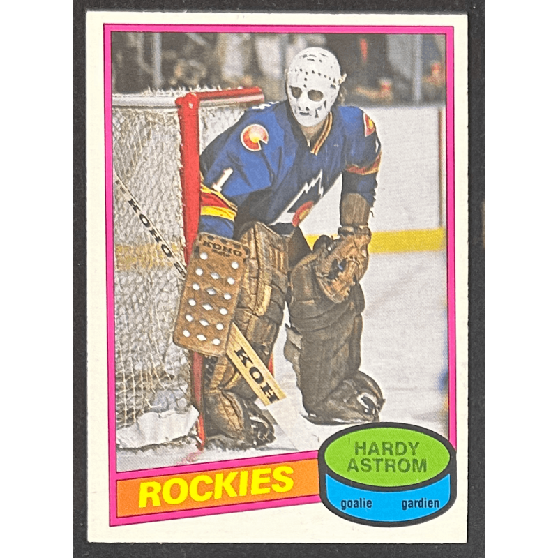 HARDY ASTROM 1980-81 O-Pee-Chee rookie 269