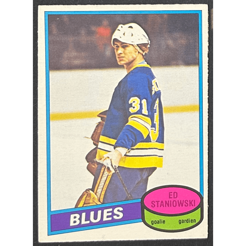 ED STANIOWSKI 1980-81 O-Pee-Chee 328