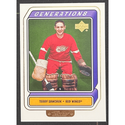 TERRY SAWCHUK 1999-00 Upper Deck Retro Generation G10A