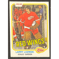 LARRY LOZINSKI 1981-82 O-Pee-Chee rookie 99