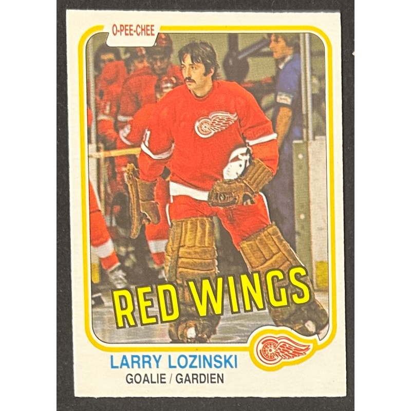 LARRY LOZINSKI 1981-82 O-Pee-Chee rookie 99