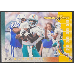 O.J McDuffie 1997 Pinnacle X press Autumn