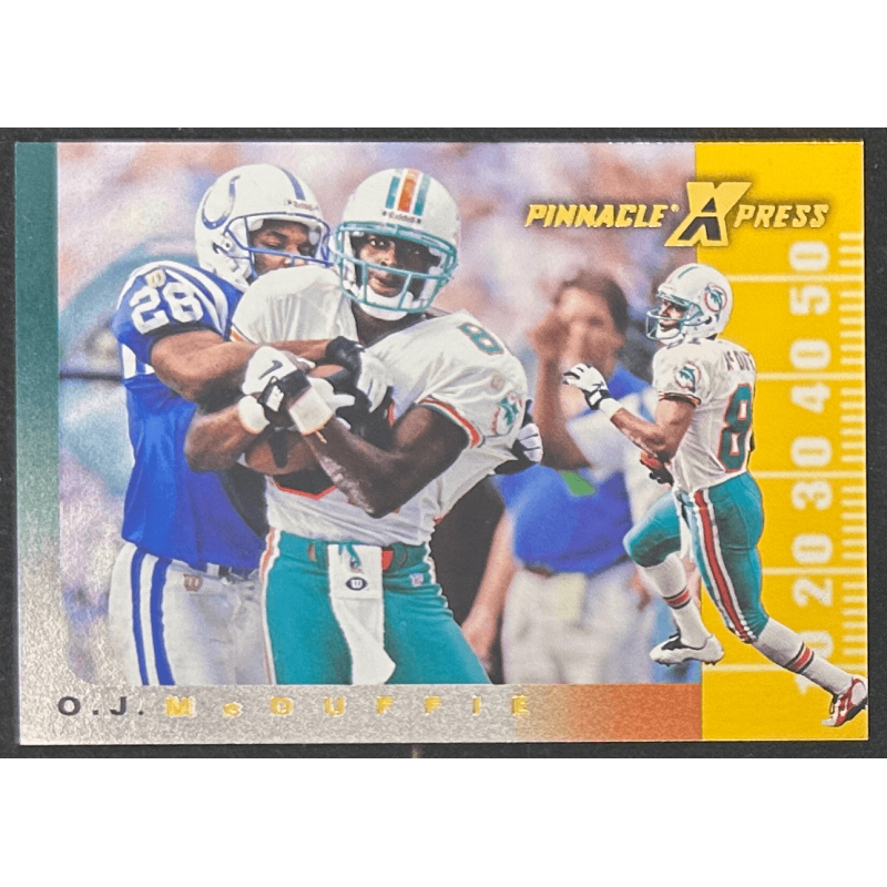 O.J McDuffie 1997 Pinnacle X press Autumn