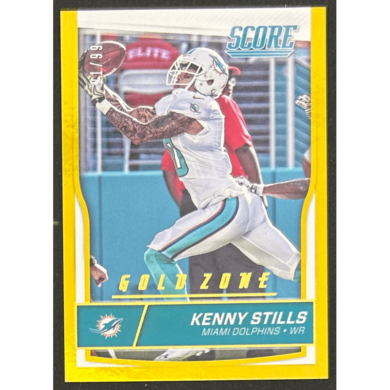 Kenny Stills 2016 score gold zone 21/99