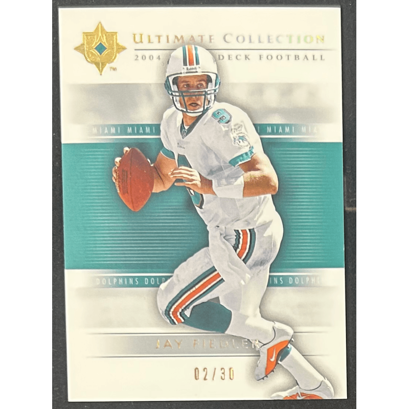 Jay Fiedler 2004 Upper deck ultimate collection 02/30