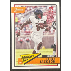 Lamar Jackson 2018 panini classics rookie - 209