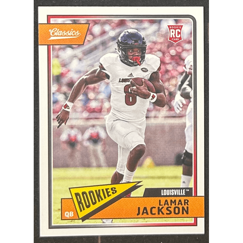 Lamar Jackson 2018 panini classics rookie - 209